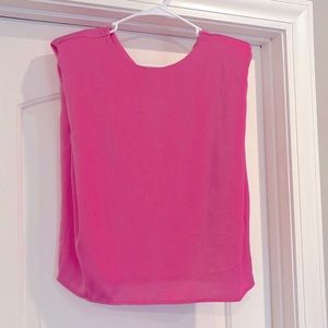 Sz small  pink sleeveless shirt